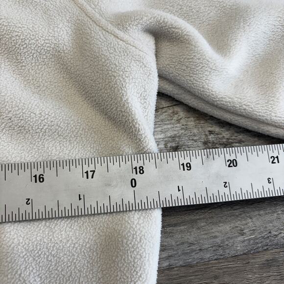 Under Armour Jacket Performance Fleece White Womens S 1/4 Zip Mock Neck Pullover - Picture 6 of 9